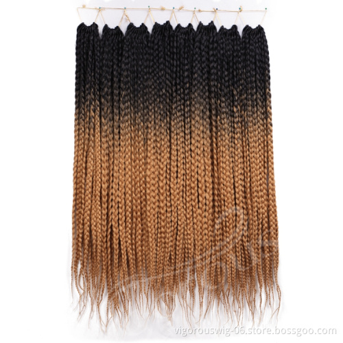 Vigorous Wholesale Price New Popular Heat Resistant Kinky Curly Wigs Hair For Black Women Synthetic Braiding Hair